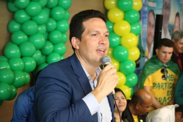 PL lança candidatura de coronel Diego Melo ao governo do Piauí durante convenção em Teresina.(Imagem:Andrê Nascimento/ g1 Piauí)