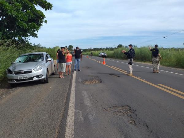 Acidente na BR-230 deixou idoso morto em Floriano(Imagem:Reprodução)