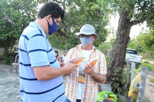 Palestra de instrução de apicultores é realizada na comunidade Morrinhos em Floriano(Imagem:SECOM)