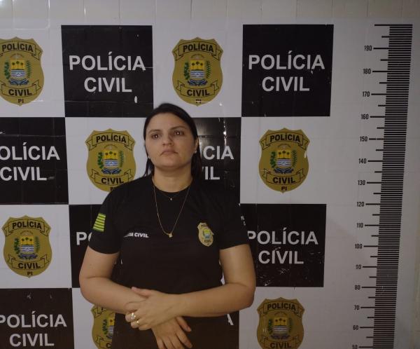 Delegada Anna Lívia Freire Tavares, da Polícia Civil de Floriano.(Imagem:FlorianoNews)