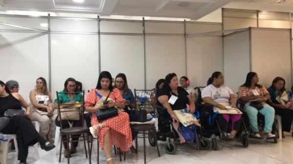 Educação de Floriano participa da V Conferência Estadual dos Direitos da Pessoa com Deficiência em Teresina.(Imagem:Secom)