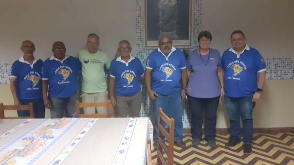 Coordenadores da Pastoral Carcerária visitam Floriano e reforçam ações de evangelização.(Imagem:Divulgação)