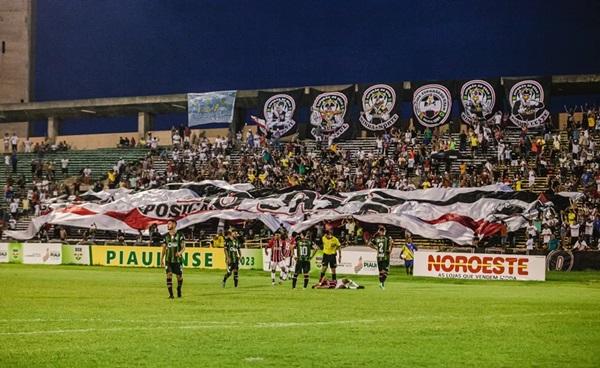 River-PI campeão do Piauiense 2023, Torcida do River-PI(Imagem: Pedro Filho)