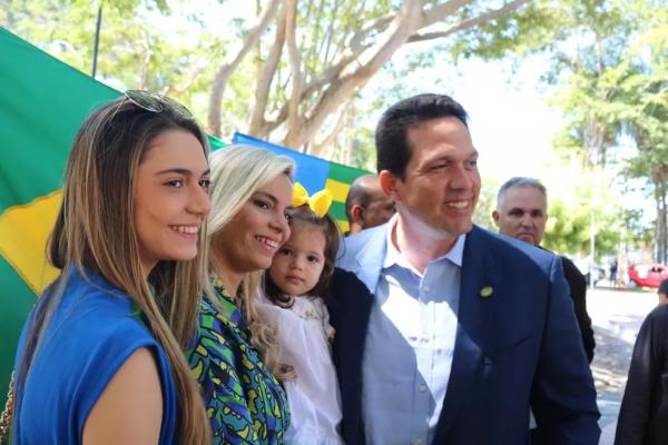  PL lança candidatura de coronel Diego Melo ao governo do Piauí durante convenção em Teresina.(Imagem:Andrê Nascimento/ g1 Piauí )