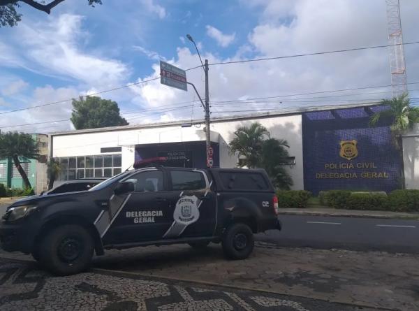 Policia Civil Delegacia Geral Teresina Piauí.(Imagem:Lívia Ferreira)