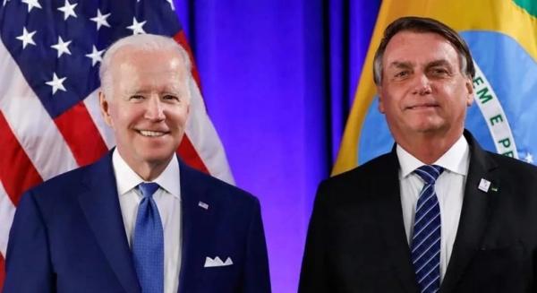 Bolsonaro nega que pediu apoio de Joe Biden para enfrentar Lula nas eleições 2022.(Imagem:Alan Santos / PR)