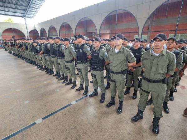 Todo o centro comercial de Teresina terá policiamento intensificado através da Operação Boas Festas em Segurança, que também atuará no interior.(Imagem:Divulgação)