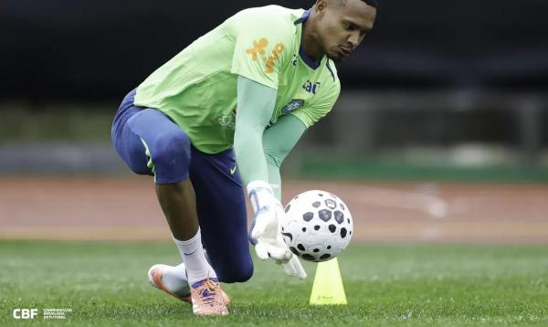 John, seleção brasileira.(Imagem:RAFAEL RIBEIRO/CBF/DIREITOS RESERVADOS)