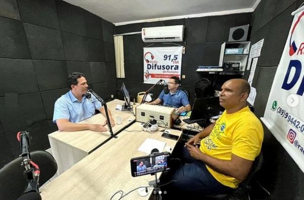 Em entrevista a Rádio Difusora, Major Diego Melo fala sobre pretensões políticas para o Piauí.(Imagem:Reprodução/Instagram)