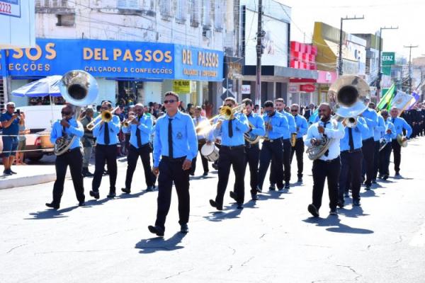 Desfile Cívico marca as comemorações pela Independência do Brasil em Floriano.(Imagem:Secom)