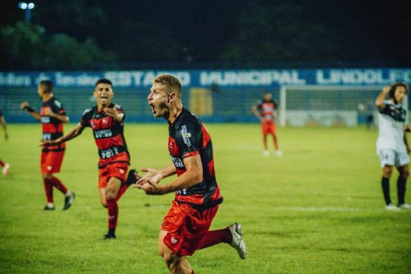  Flamengo-PI marcou primeiro gol no Piauiense 2022 com Jonathan Charles na 6ª rodada.(Imagem:Pedro Filho )