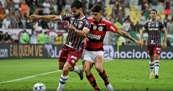 Flamengo e Fluminense se enfrantam pela primeira vez em 2024(Imagem:Mailson Santana/Fluminense FC)