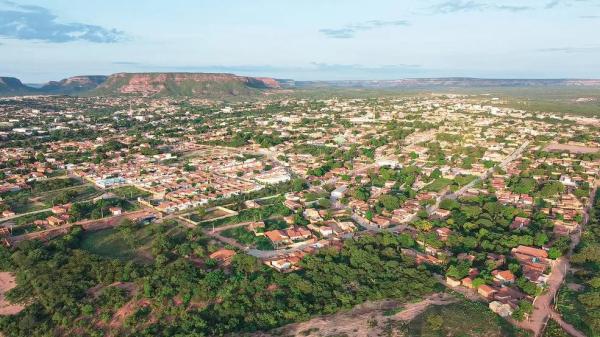 Município de Bom Jesus, no Sul do Piauí ? Foto:(Imagem:Reprodução/Prefeitura de Bom Jesus)