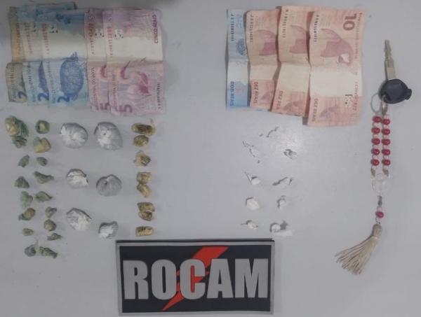 Ação policial em Floriano resulta na apreensão de drogas e condução de indivíduos.(Imagem:Reprodução/Instagram)