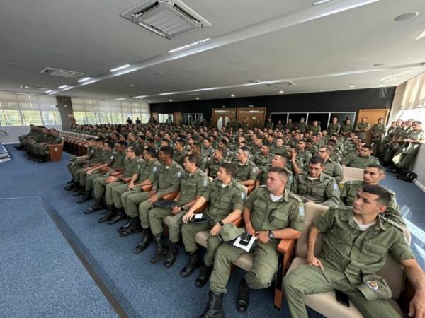 Polícia Militar do Piauí inicia distribuição de novo efetivo por todo o estado.(Imagem:Reprodução/ PMPI)