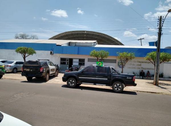 Central de Flagrantes de Picos, Sul do Piauí.(Imagem:Antônio Rocha /TV Clube)