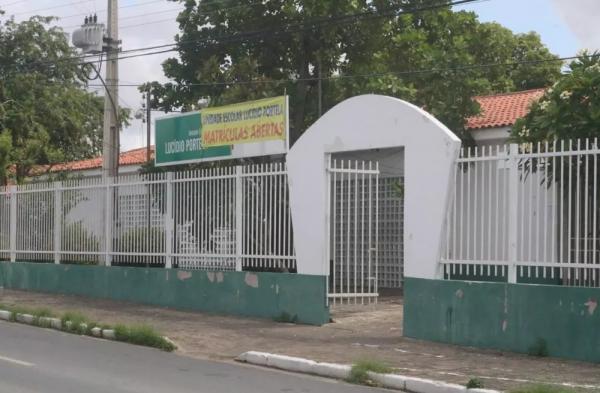 Escola Estadual Lucídio Portela, na Zona Sul de Teresina.(Imagem:Maria Romero/ G1 PI)