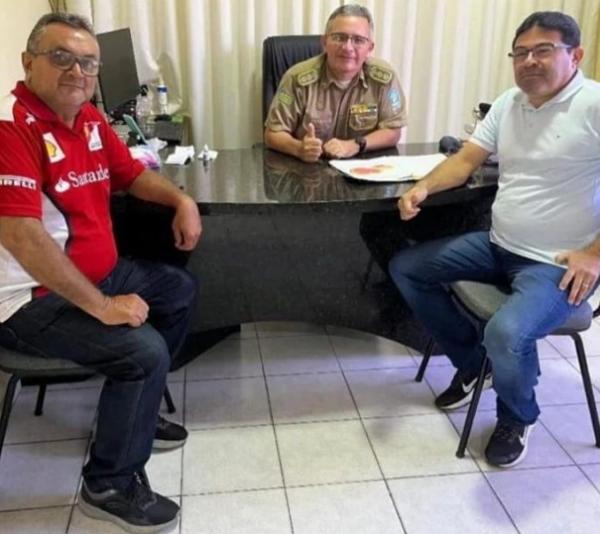 Comandante do 3º BPM reforça apoio da Polícia Militar em reunião com representantes da sociedade civil.(Imagem:Reprodução/Instagram)