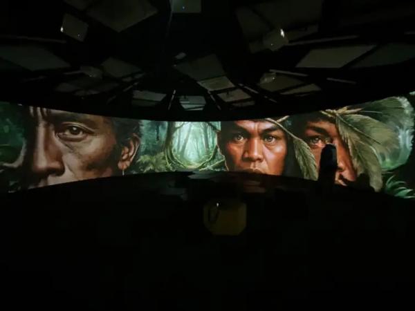 Exposição Amazônia Imersiva(Imagem:Humberto Salgueiro/Divulgação)