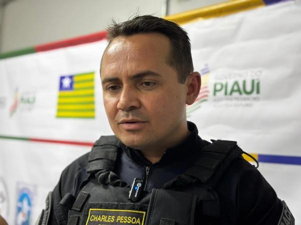 Delegado Charles Pessoa(Imagem:Mayrla Torres/ Portal ClubeNews)