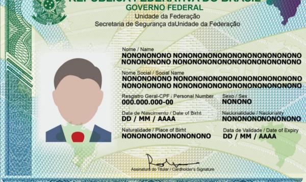 Documento não terá mais distinção entre nome social e nome do registro.(Imagem:Secretaria Especial de Modernização do Estado)