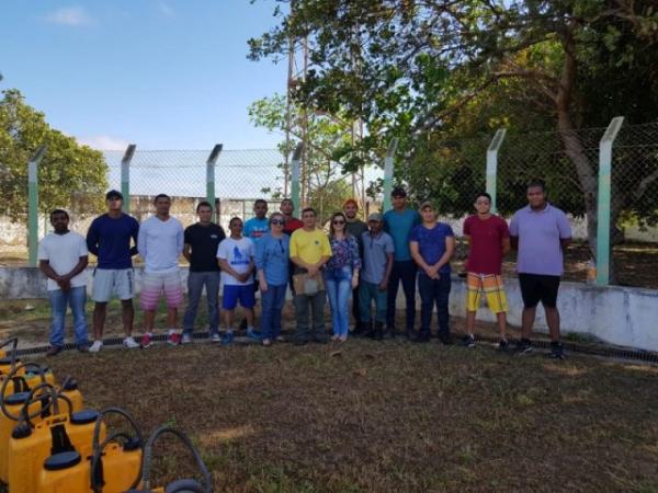 Brigadistas recebem treinamento em Floriano para retomada das atividades em junho.(Imagem:SECOM)