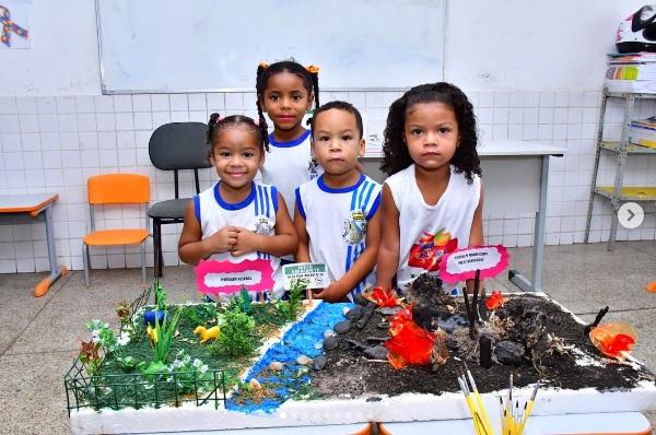 Departamento de Educação Ambiental promove atividades lúdicas sobre queimadas em escola de Floriano.(Imagem:Reprodução/Instagram)