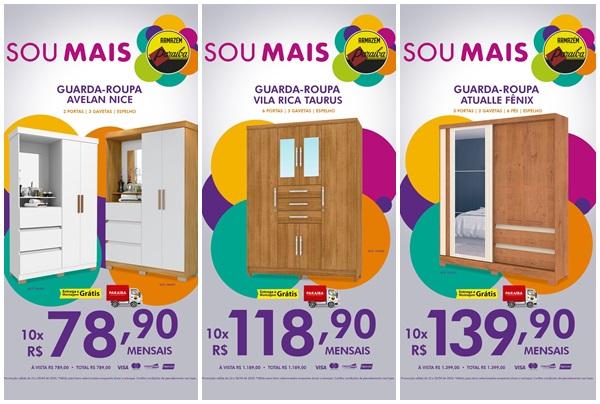 Armazém Paraíba oferece móveis com montagem grátis e condições especiais de pagamento.(Imagem:Divulgação)