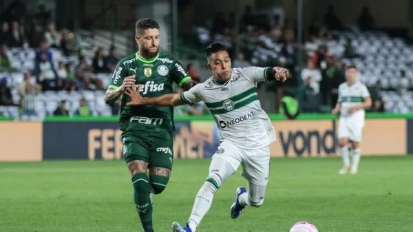 Coritiba x Palmeiras, Zé Rafael e Sebastián Gómez.(Imagem:Robson Mafra/AGIF)