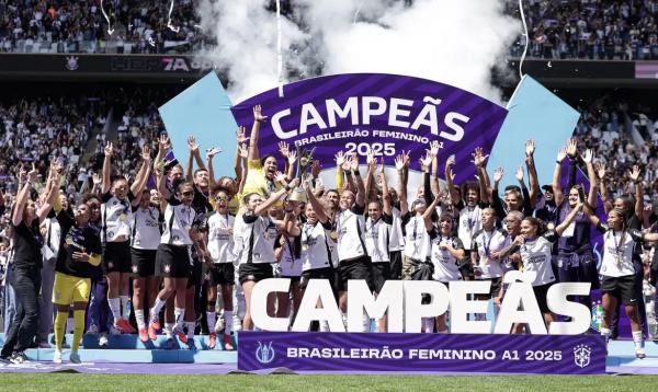 Corinthians vence Cruzeiro e conquista o hepta do Brasileirão Feminino.(Imagem:Staff Images Woman/CBF/Direitos Reservados)