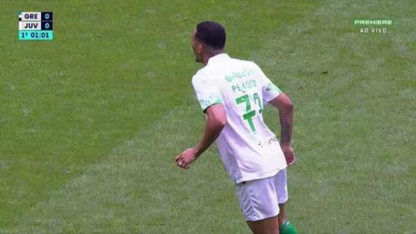 Gr&ecirc;mio x Juventude - Melhores Momentos do 1&ordm; Tempo(Imagem:Reprodu&ccedil;&atilde;o)