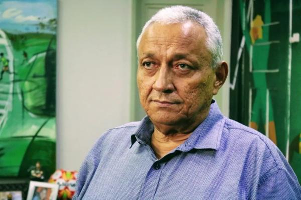  Brown, presidente da FFP, no arbitral do Piauiense 2023.(Imagem:Arnaldo Alves )