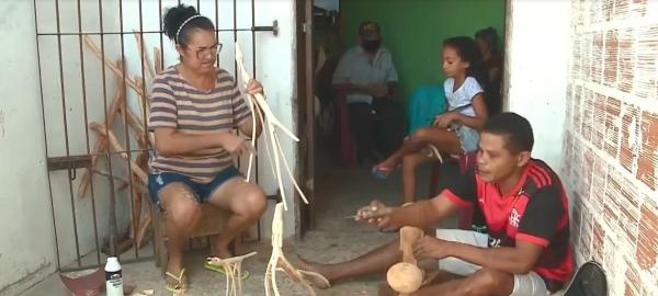 Dimas e a esposa, Maria da Conceição.(Imagem:Arquivo ClubeNews)