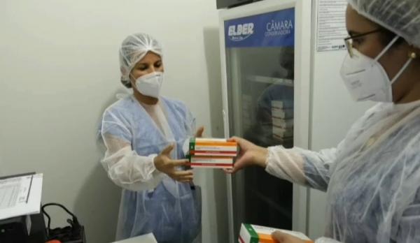 Profissionais do HRTN recebem vacina do Covid-19(Imagem:HRTN)