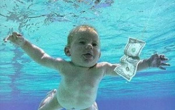 Bebê do Nirvana, que foi capa do disco Nevermind, processa banda por exploração sexual(Imagem:Divulgação)