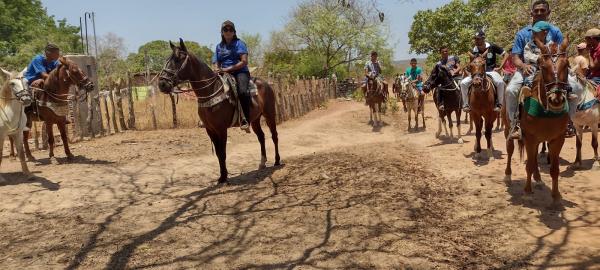 Realizada a tradicional cavalgada do vaqueiro 2021(Imagem:FlorianoNews)