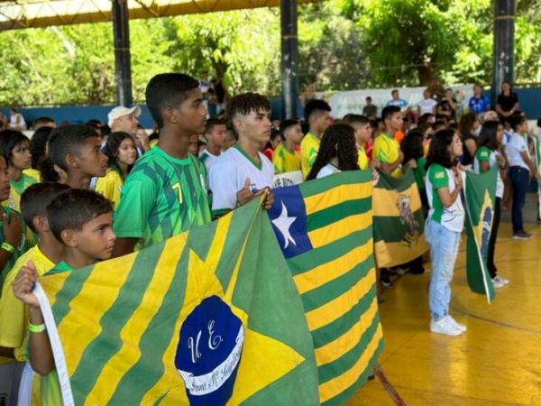 A abertura da etapa aconteceu no município de Altos.(Imagem:Divulgação)