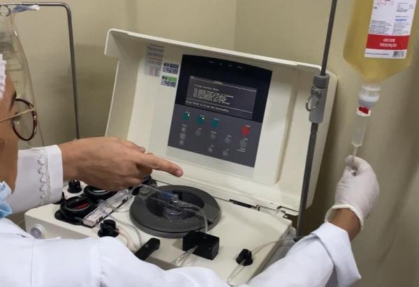 A plasmaférese é uma terapia complexa em especialidades como neurologia, hematologia, reumatologia, nefrologia e infectologia.(Imagem:Divulgação)