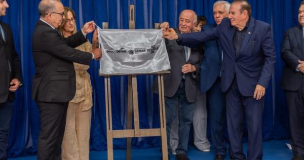 Santa Filomena inaugura Unidade Integrada Sesc Senac Sebrae Senar.(Imagem:Divulgação)