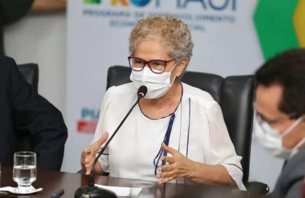Governadora do Piauí, Regina Sousa (PT).(Imagem:Reprodução)