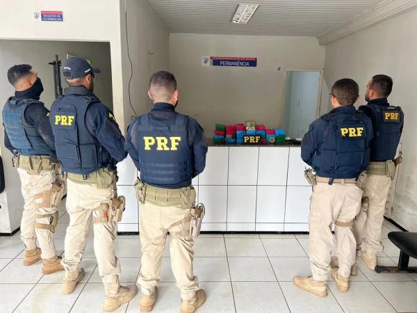 Ação foi realizada por agentes da PRF do Maranhão e Piauí, com apoio da PM.(Imagem:Divulgação / PRF)