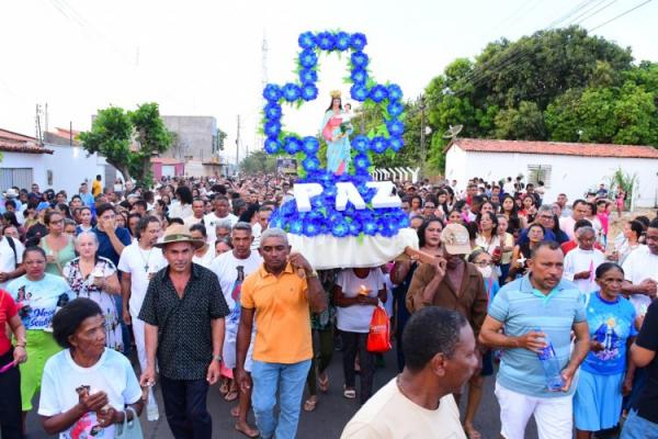 Prefeitura de Floriano apoia Festejos de Nossa Senhora da Guia, um dos maiores Piauí.(Imagem:Secom)