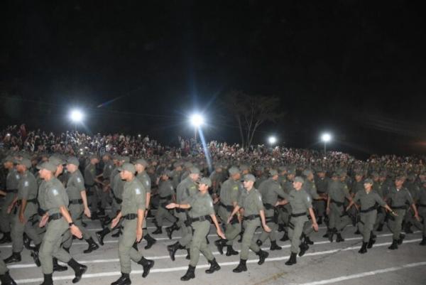 Governador Rafael Fonteles apresenta 1.104 novos policiais militares.(Imagem:Divulgação)