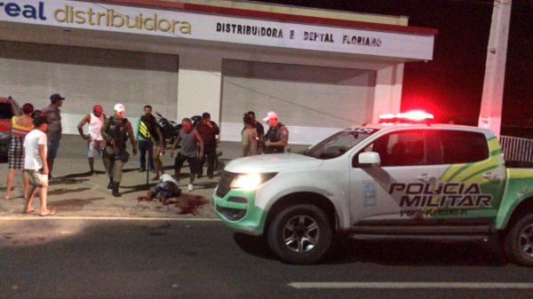 Homem sofre tentativa de homicídio em Floriano.(Imagem:FlorianoNews)