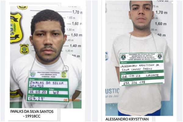 Dois detentos são encontrados mortos na Casa de Custódia, em Teresina.(Imagem:Sejus)