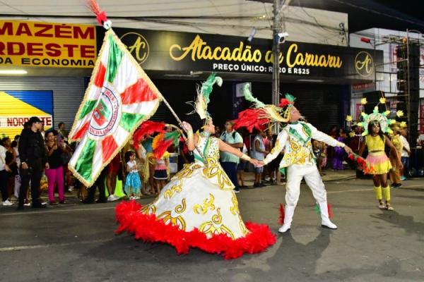 Desfile das Escolas de Samba encanta p&uacute;blico na Avenida Get&uacute;lio Vargas.(Imagem:Secom)