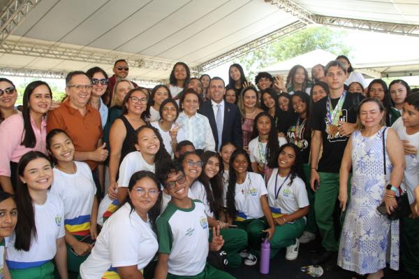 A solenidade foi realizada nesta sexta-feira (13) em Campo Maior.(Imagem:Ascom Seduc)