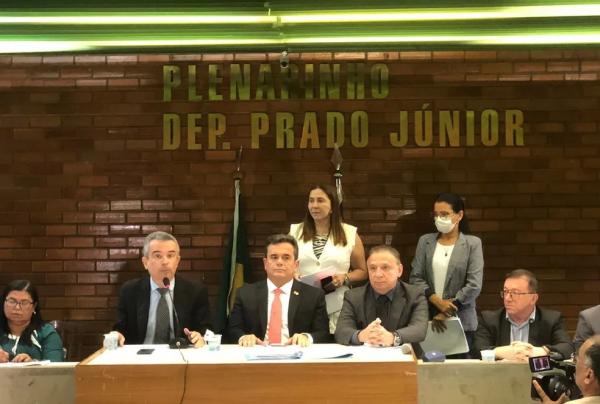 Audiência pública na Alepi discute Lei Orçamentária de 2024 para o Piauí.(Imagem:Sthefany Prado/g1)