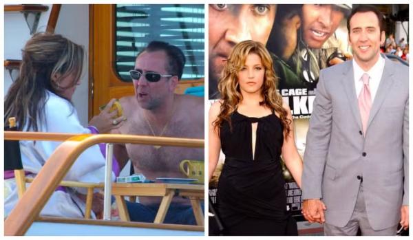Nicolas Cage e Lisa Marie Presley (1968-2023) trocaram alianças em 10 de agosto de 2002 e entraram com o pedido de divórcio 107 dias depois, em 25 de novembro do mesmo ano.(Imagem:Getty Images)