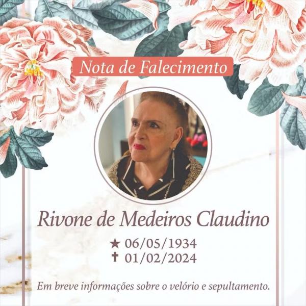 Viúva do empresário Valdecy Claudino, cofundador do Armazém Paraíba, morre 4 dias depois do marido.(Imagem:Divulgação)